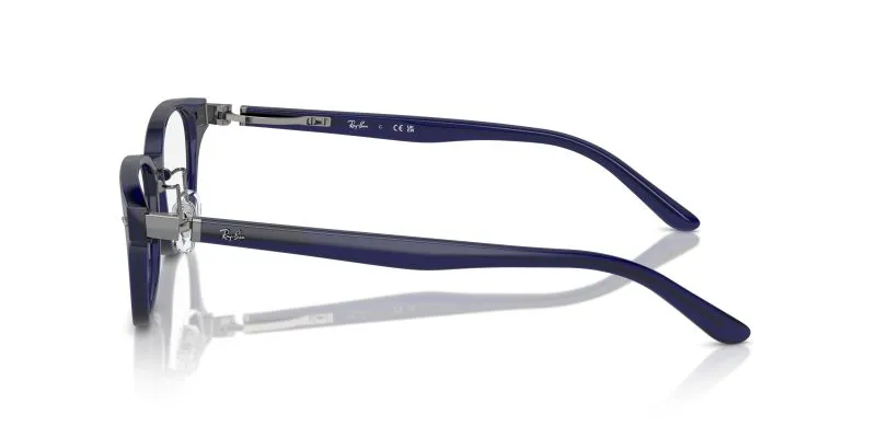 แว่นสายตา Rayban RX5427D 8288 มุมข้าง ขาอะซิเตทคานต่ำ Geofit