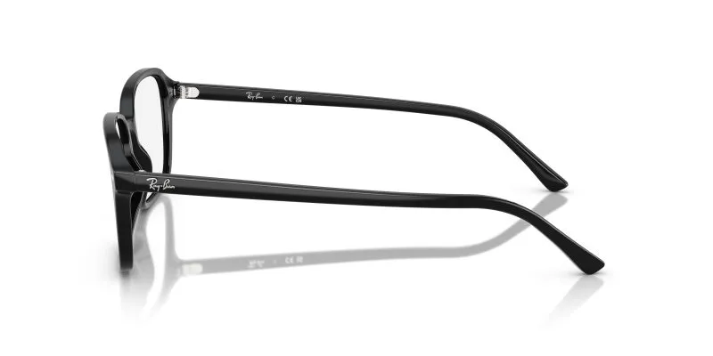 แว่นสายตา Rayban RX5431F 2000 Raimond มุมข้าง ขาอะซิเตทดำขัดเงา