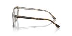 แว่นสายตา Rayban RX5433-5082 มุมข้าง ลายฮาวานาซ้อนพื้นใส