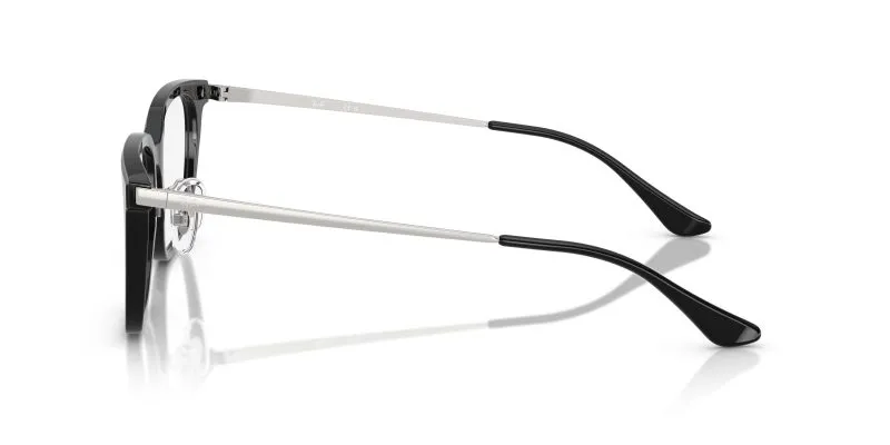 แว่นสายตา Rayban RX5442D 2000 มุมข้าง ขาโลหะเงิน Combination Frame