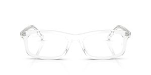Rayban RX5450F-2001 แว่นสายตาอะซิเตทโปร่งใส ทรงสี่เหลี่ยมผืนผ้า Alternative Fit ทั้งสองเพศ