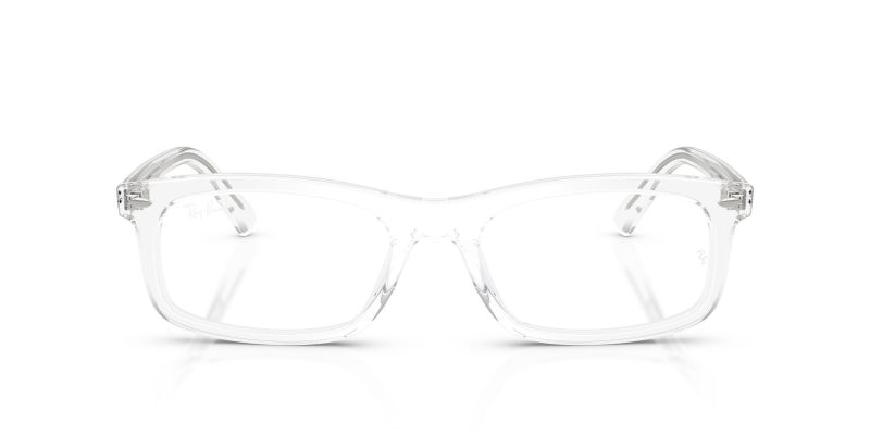 Rayban RX5450F-2001 แว่นสายตาอะซิเตทโปร่งใส ทรงสี่เหลี่ยมผืนผ้า Alternative Fit ทั้งสองเพศ