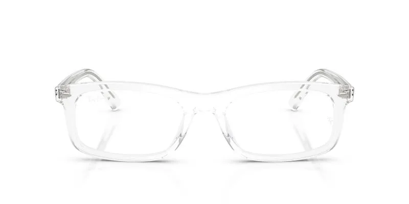 Rayban RX5450F-2001 แว่นสายตาอะซิเตทโปร่งใส ทรงสี่เหลี่ยมผืนผ้า Alternative Fit ทั้งสองเพศ
