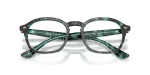 Rayban Optic RX5451F 8486 Havana Blue Rayban RX5451F 8486 close-up ด้านหน้า