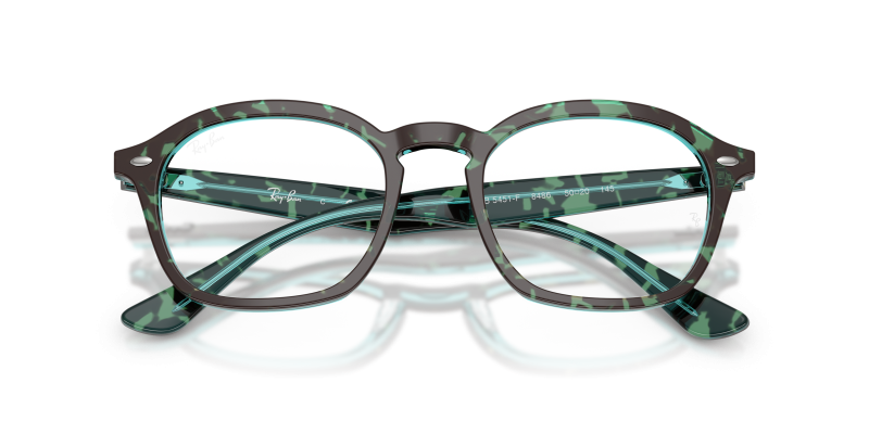 Rayban RX5451F 8486 close-up ด้านหน้า