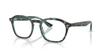 Rayban Optic RX5451F 8486 Havana Blue Rayban RX5451F 8486 มุมเอียง 3/4