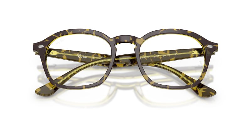 Rayban RX5451F 8487 close-up ด้านหน้า