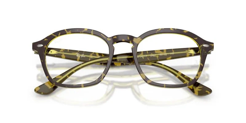 Rayban RX5451F 8487 close-up ด้านหน้า