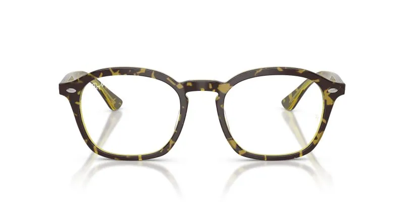 Rayban RX5451F 8487 แว่นสายตาฮาวานาเขียวโปร่งใส สำหรับทุกเพศ Rayban RX5451F 8487 แว่นสายตาฮาวานาเขียวโปร่งใส สำหรับทุกเพศ