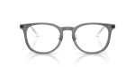Rayban RX5453D 8268 แว่นสายตาอะซิเตทสีเทาโปร่งใส สำหรับทุกเพศ