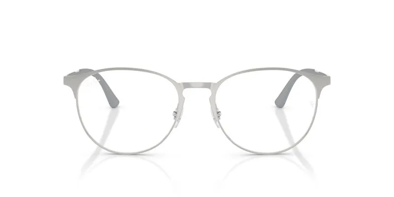 Rayban RX6375 2501 แว่นสายตาเงินพื้นเงิน สำหรับทุกเพศ