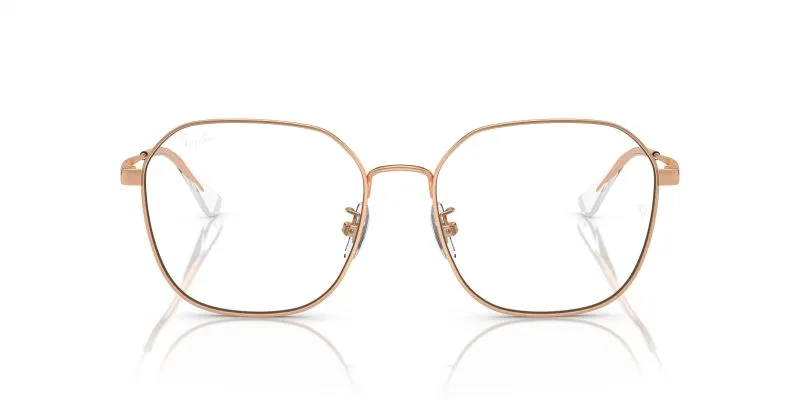 Rayban RX6490D 3094 แว่นสายตาโรสโกลด์ สำหรับทุกเพศ Rayban RX6490D 3094 แว่นสายตาโรสโกลด์ สำหรับทุกเพศ