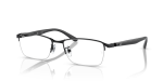 Rayban Optic RX6501D 2503 Matte Black Rayban RX6501D 2503 มุมเอียง 3/4