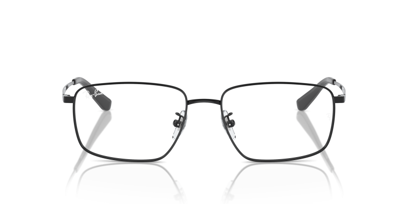 Rayban RX6524D 2509 แว่นสายตาโลหะทรงหมอนสีดำ ทั้งสองเพศ