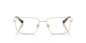 Rayban Optic RX6524D 2993 แว่นสายตากรอบโลหะสีทองอ่อนทรงหมอน ยูนิเซ็กซ์
