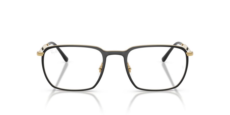 Rayban RX6549 2994 แว่นสายตาโลหะดำด้านพื้นทอง Arista ทุกเพศ Rayban RX6549 2994 แว่นสายตาโลหะดำด้านพื้นทอง Arista ทุกเพศ