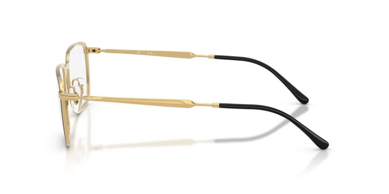 แว่นสายตา Rayban RX6549 2994 มุมข้าง top bar Aviator คานทอง