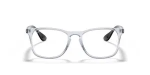 Rayban RX7074 5943 แว่นสายตากรอบใสคริสตัลขาดำเงา ทุกเพศ