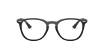 Rayban Optic RX7159F-2000 Black Rayban RX7159F 2000 แว่นสายตา ดำ ทุกเพศ