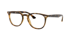 Rayban Optic RX7159F 2012 Havana Rayban RX7159F 2012 close-up ด้านหน้า