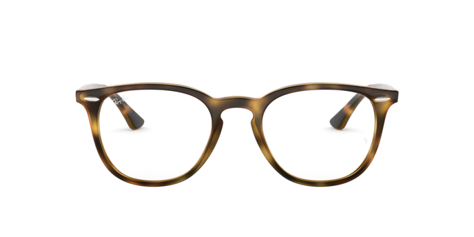 Rayban Optic RX7159F 2012 Havana Rayban RX7159F 2012 แว่นสายตาทรงแฟนทอสอะซิเตทลายฮาวานา สำหรับทุกเพศ