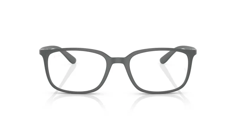Rayban RX7208 5521 Matte Grey แว่นสายตาทรงหมอนสีเทาด้าน สำหรับทั้งสองเพศ