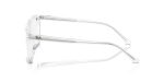 แว่นสายตา Rayban Alain RX7239F 2001 มุมข้าง ขาอะซิเตทใสขัดเงา Asian Fit