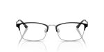 Rayban RX8772D 1235 แว่นสายตาไทเทเนียมดำพื้นเงินครึ่งขอบ ทุกเพศ Rayban RX8772D 1235 แว่นสายตาไทเทเนียมดำพื้นเงินครึ่งขอบ ทุกเพศ