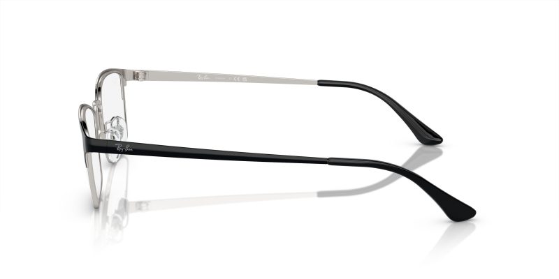 แว่นสายตา Rayban RX8772D 1235 มุมข้าง ไทเทเนียม Asian Fit รหัส D