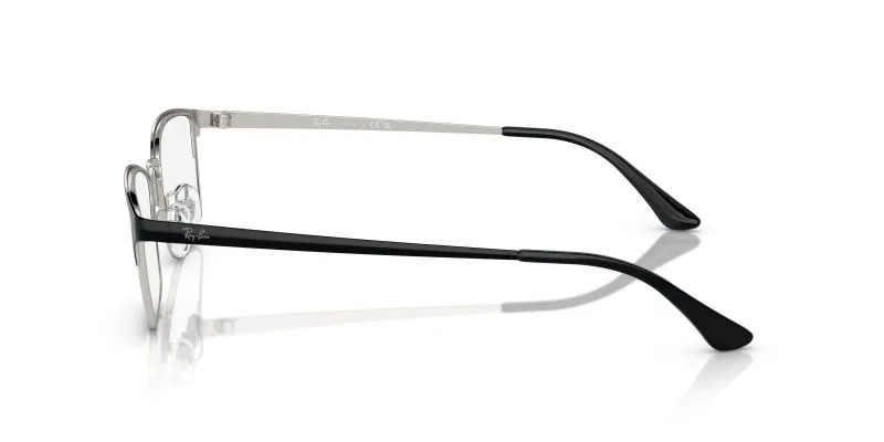 แว่นสายตา Rayban RX8772D 1235 มุมข้าง ไทเทเนียม Asian Fit รหัส D