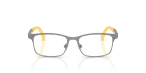 Rayban RY1061 4102 แว่นสายตาเด็กโลหะทรงสี่เหลี่ยมสีกันเมทัลด้าน สำหรับเด็ก