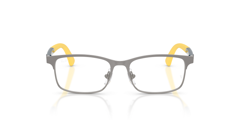 Rayban RY1061 4102 แว่นสายตาเด็กโลหะทรงสี่เหลี่ยมสีกันเมทัลด้าน สำหรับเด็ก