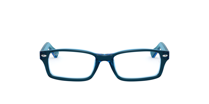 Rayban Optic RY1530 3667 Blue Rayban RY1530 3667 แว่นสายตาเด็กสีน้ำเงิน Blue On Blue Fluo สำหรับเด็ก
