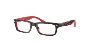 กรอบแว่นสายตา Rayban RY1535-3573 Black On Red