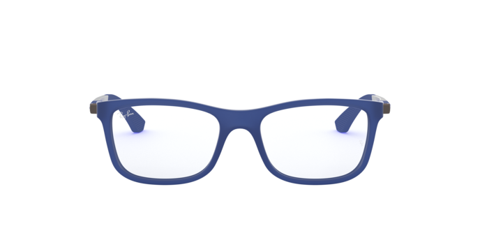 Rayban Junior RY1549 3655 Matte Blue Rayban RY1549 3655 แว่นสายตาเด็กทรงสี่เหลี่ยมกรอบฉีดสีน้ำเงินด้าน