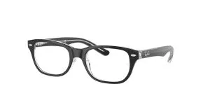 กรอบแว่นสายตา Rayban RY1555 3529 Black On Transparent