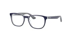 กรอบแว่นสายตา Rayban RY1592 3853 Blue On Transparent