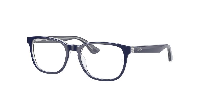 กรอบแว่นสายตา Rayban RY1592 3853 Blue On Transparent
