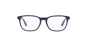 Rayban RY1592 3853 แว่นสายตาเด็กสีน้ำเงินพื้นโปร่งใส สำหรับเด็ก