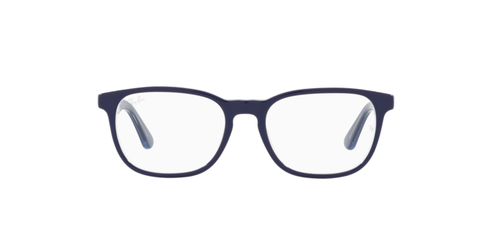 Rayban Optic RY1592 3853 Blue On Transparent Rayban RY1592 3853 แว่นสายตาเด็กสีน้ำเงินพื้นโปร่งใส สำหรับเด็ก