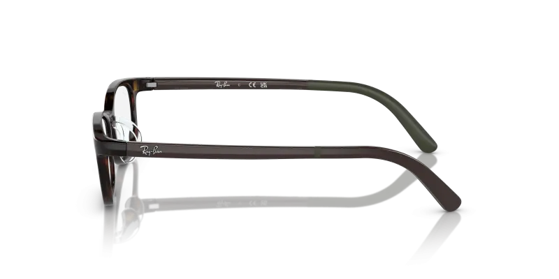 แว่นสายตา Rayban RY1615D 3863 มุมข้าง ทรงหมอนเด็กสีฮาวานา