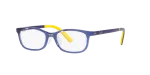 Rayban Optic RY1615D 3907 Transparent Blue Rayban RY1615D 3907 close-up ด้านหน้า