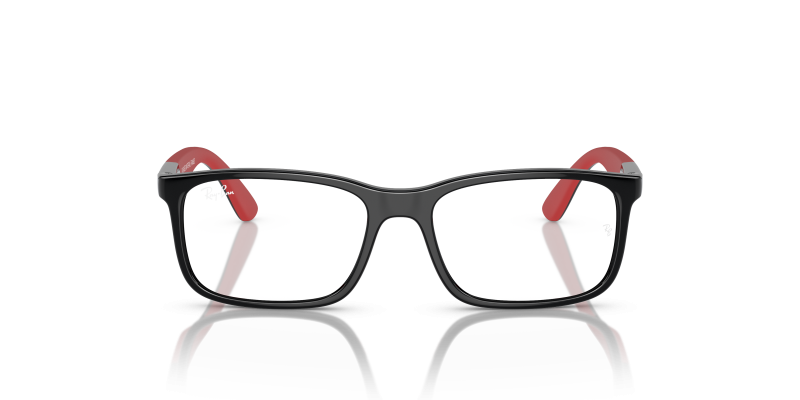 Rayban RY1621F 3928 แว่นสายตาเด็กสีดำพื้นแดง สำหรับเด็ก