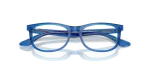 Rayban Junior RY1642F 3999 Transparent Blue Grey Rayban RY1642F 3999 close-up ด้านหน้า