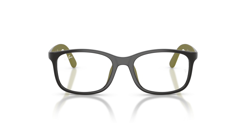 Rayban RY1644 7511 แว่นสายตาเด็กกรอบเทา ขาแว่นยางเขียว