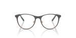 Rayban RY9552V 4099 แว่นสายตาเด็กสีเทาด้านบนโรสโกลด์ ด้านหน้า