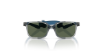Vogue Sun VJ2017 228371 Transparent Grey Blue Rubber Dark Green Vogue VJ2017 228371 แว่นกันแดดเด็กกรอบยางเทาฟ้าโปร่งใส ทั้งสองเพศ