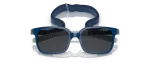 Vogue Sun VJ2017 297487 Blue On Cream Rubber Dark Grey Vogue VJ2017 297487 close-up ด้านหน้า