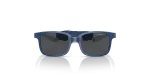 Vogue Sun VJ2017 297487 Blue On Cream Rubber Dark Grey Vogue VJ2017 297487 แว่นกันแดดเด็กกรอบน้ำเงินพื้นครีมเลนส์เทาเข้ม สำหรับเด็กทุกเพศ