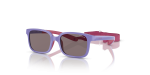 Vogue Sun VJ2017 30257N Lilac On Fuchsia Rubber Violet Vogue VJ2017 30257N มุมเอียง 3/4